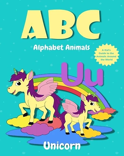 ABC Alphabet Animals: Cute children's ABC book, Animal Alphabet Book for Kids