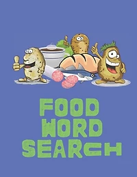 Food Word Search: Pizza, Hamburgers, Pasta - Find them all in this themed word find
