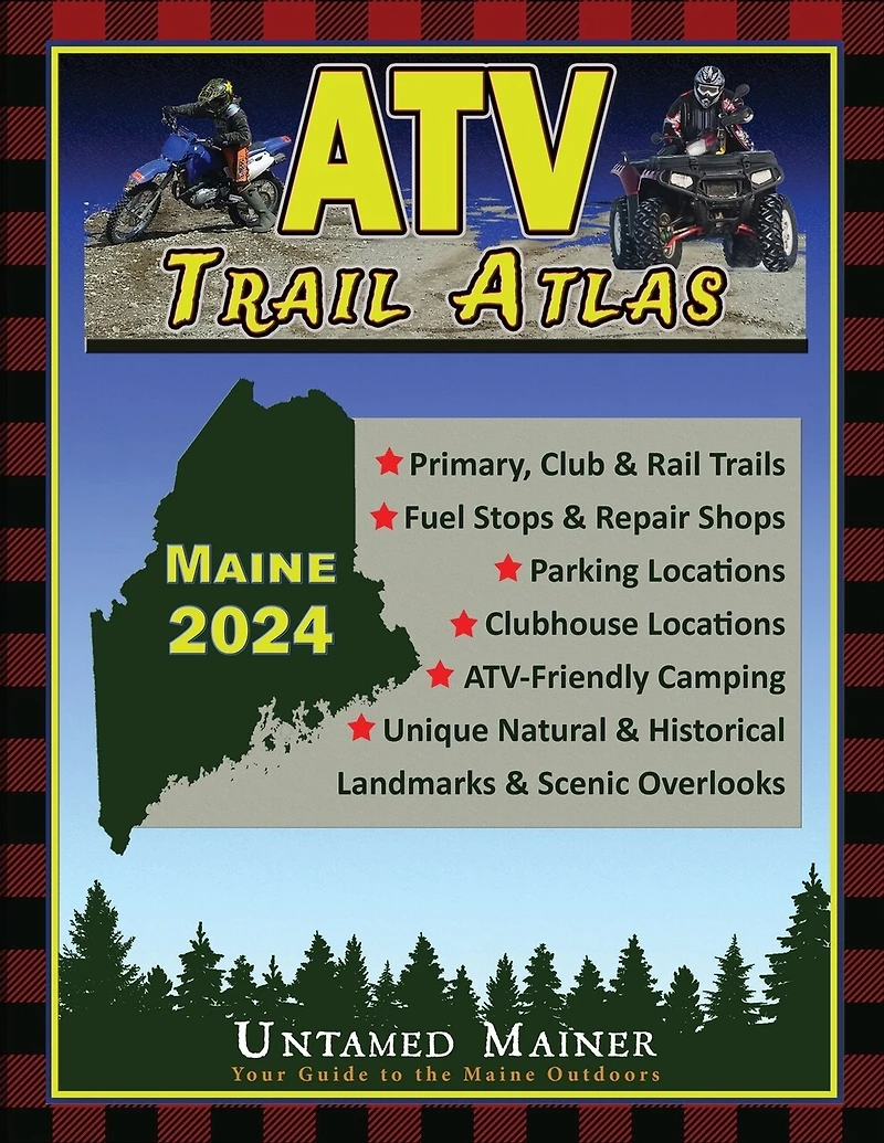 Maine ATV Trail Map Atlas