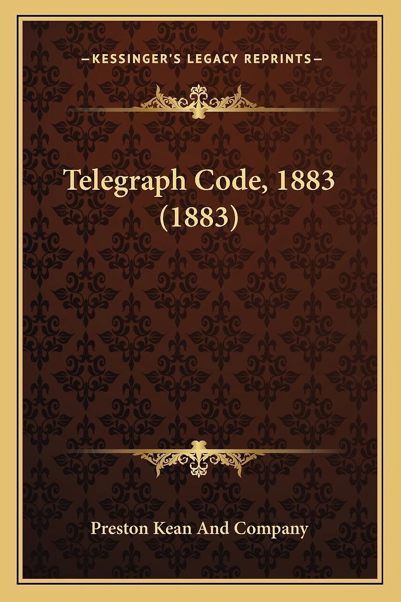 Telegraph Code, 1883 (1883)