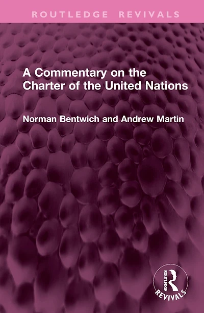 A Commentary on the Charter of United Nations