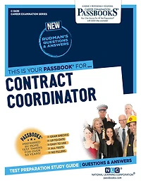 Contract Coordinator (C-3439): Passbooks Study Guide