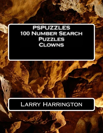 PSPUZZLES 100 Number Search Puzzles Clowns