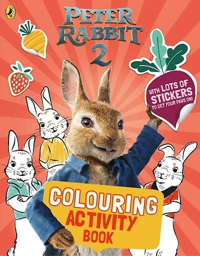 Peter Rabbit Movie 2 Sticker Scene Book