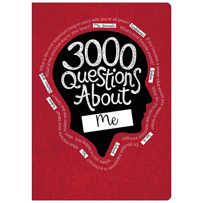 3000 Questions About Me Guided Journal