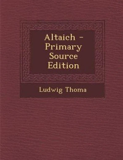 Altaich - Primary Source Edition