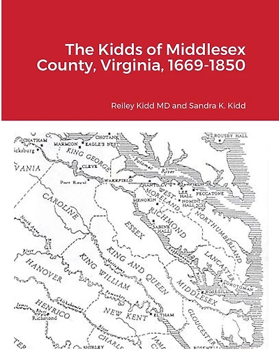 The Kidds of Middlesex County, Virginia, 1669-1850