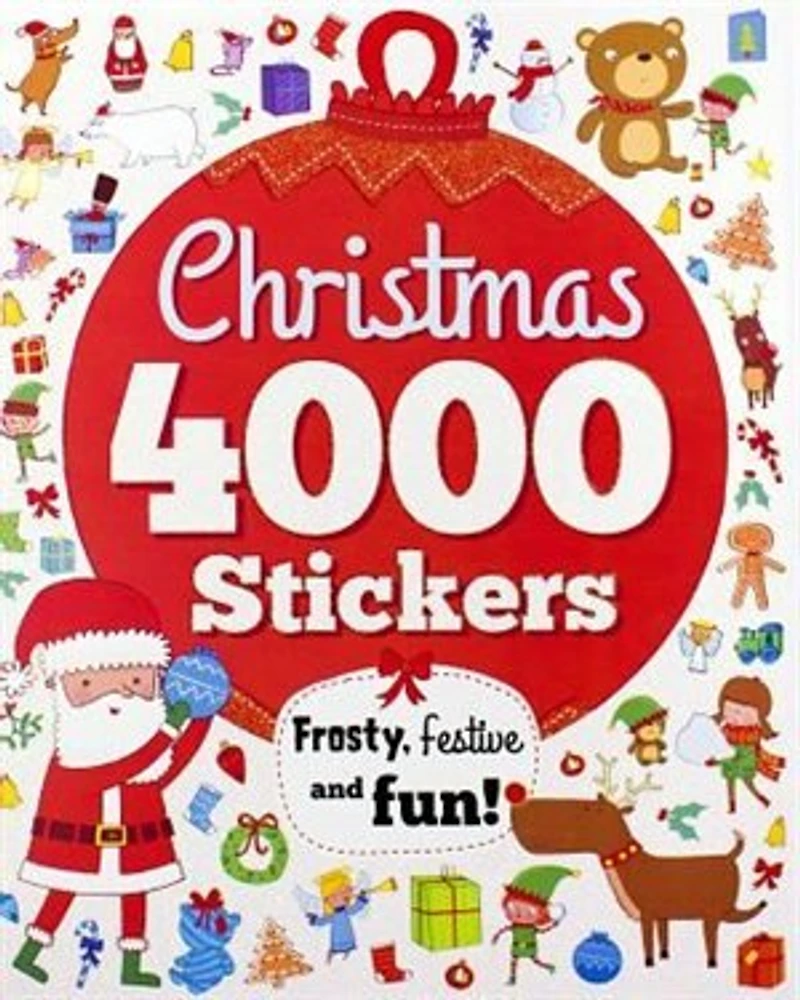 4000 XMAS STICKERS