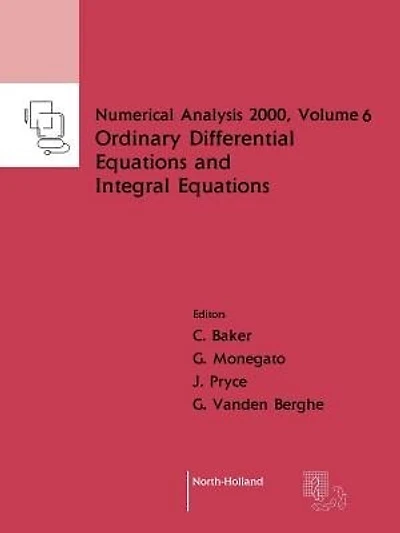 Ordinary Differential Equations And Integral Equations