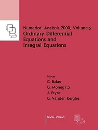 Ordinary Differential Equations And Integral Equations