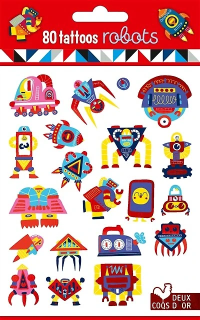 80 TATTOOS ROBOTS