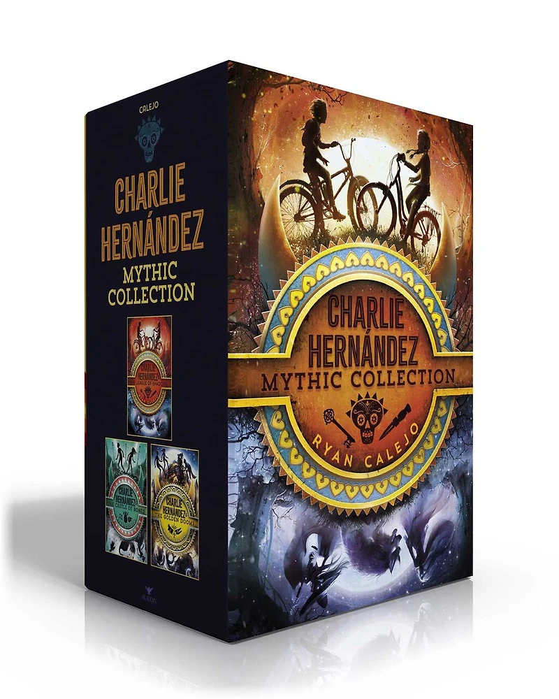 Charlie Hernández Mythic Collection (Boxed Set): & the League of Shadows; Castle Bones; Golden Dooms