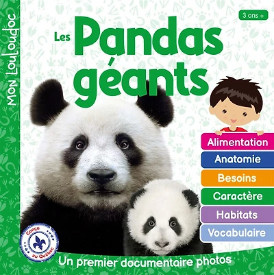 Les pandas géants: Un premier documentaire photos