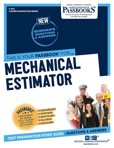 Mechanical Estimator (C-3113): Passbooks Study Guide