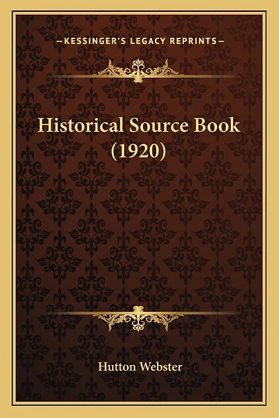 Historical Source Book (1920)