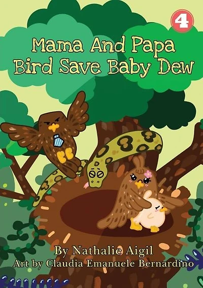 Mama And Papa Bird Save Baby Dew