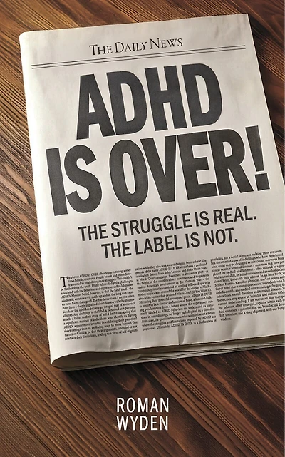 ADHD IS OVER!: The Struggle is real. The Label is not.