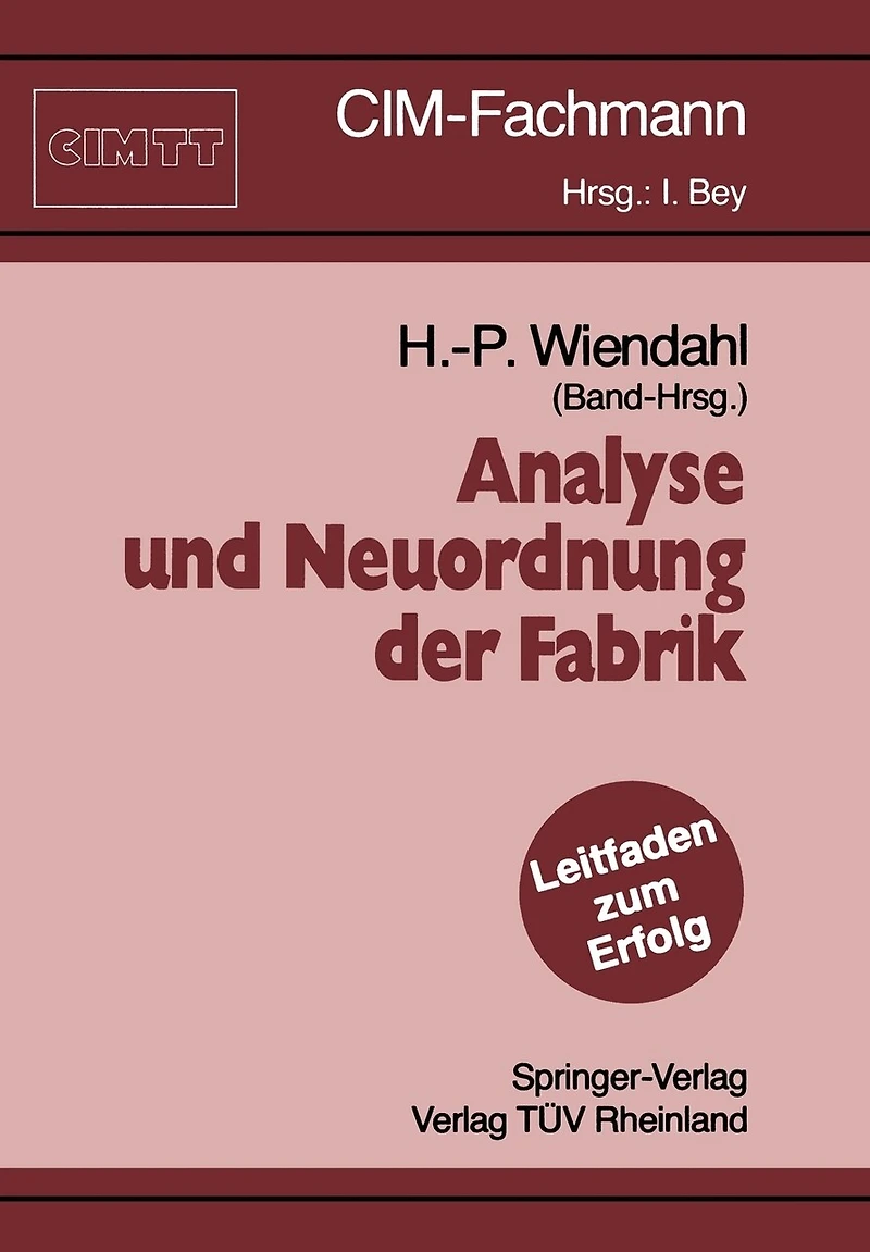 Analyse und Neuordnung der Fabrik