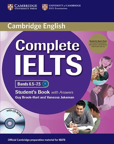 Complete Ielts Bands 6.5-7.5 Student's Pack (student's Book With Answers With Cd-rom And Class Audio Cds (2))