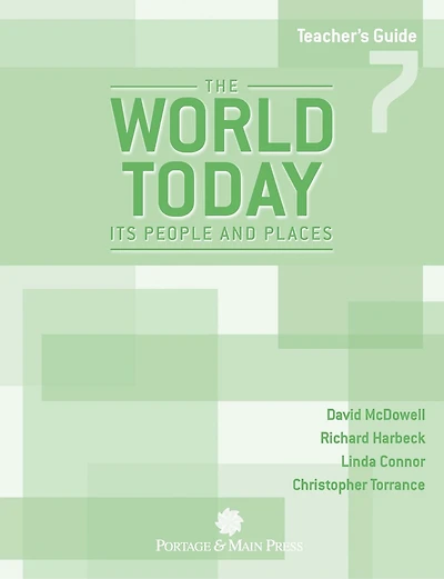 The World Today: Teacher's Guide: Its People and Places