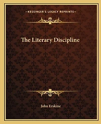 The Literary Discipline