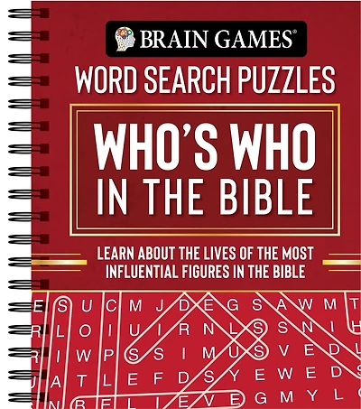 Brain Games - Word Search Puzzles: Who's Who in the Bible: Learn about the Lives of the Most Influential Figures in the Bible
