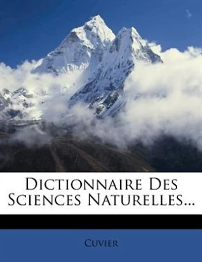 Dictionnaire Des Sciences Naturelles