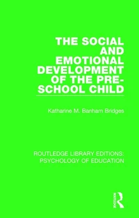 the Social and Emotional Development of Pre-School Child