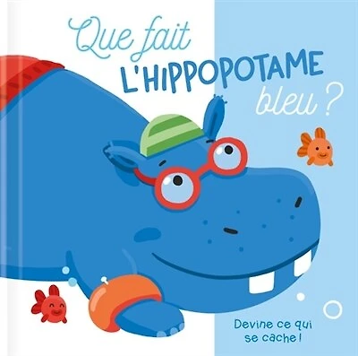 Que fait l'hippopotame bleu ?