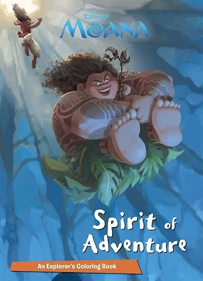 Disney Moana Spirit Of Adventure: An Explorer's Coloring Book