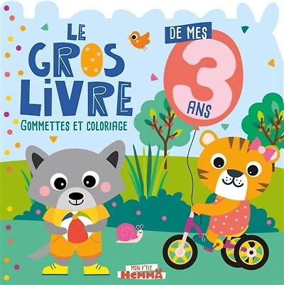 Mon P'tit Hemma: Le gros livre de mes 3 ans