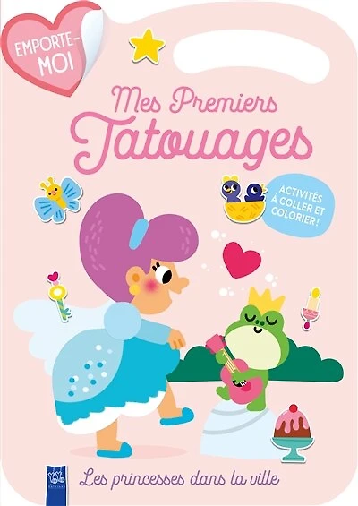 Princesse et sa grenouille: mes premiers tatouages