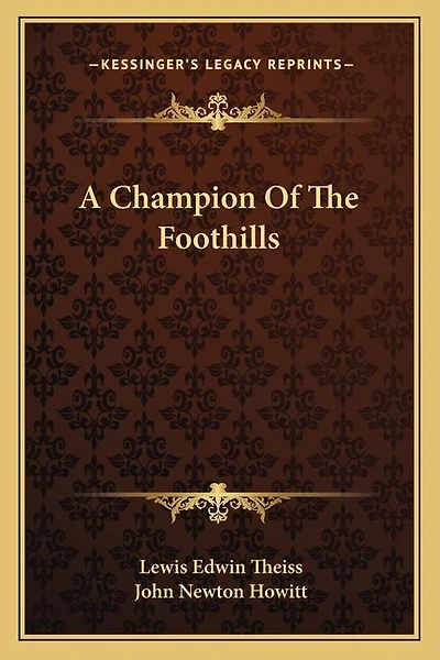 A Champion Of The Foothills