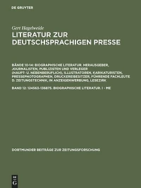 124563–136875. Biographische Literatur. I - Me