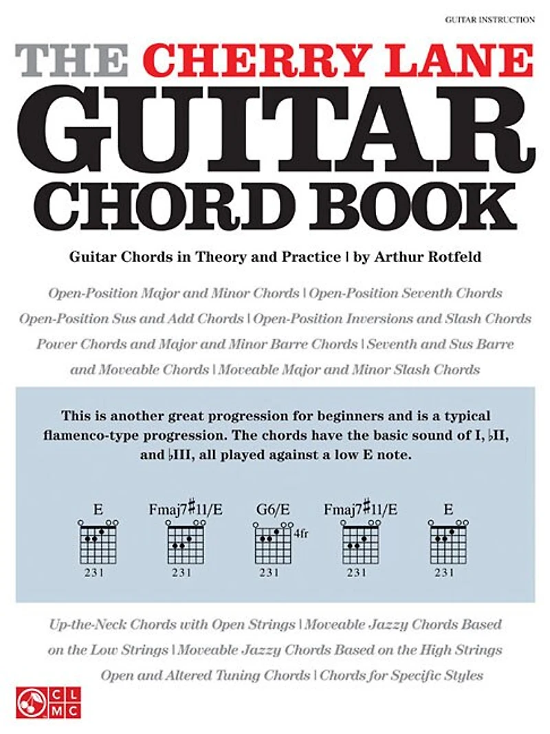 The Cherry Lane Guitar Chord Book: Guitar Chords In Theory And Practice