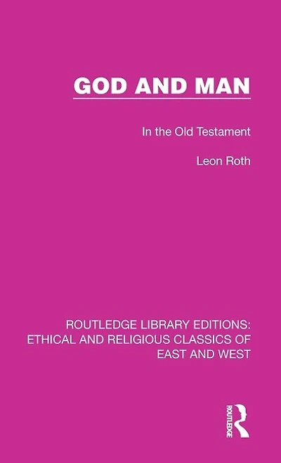 God and Man: the Old Testament