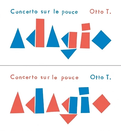 Adagio : concerto sur le pouce: concerto sur le pouce