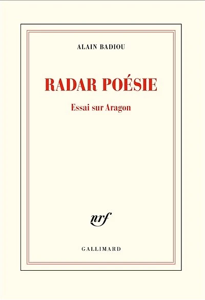Radar poésie: essai sur Aragon