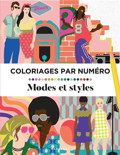 Coloriages par numéro: Mode et styles