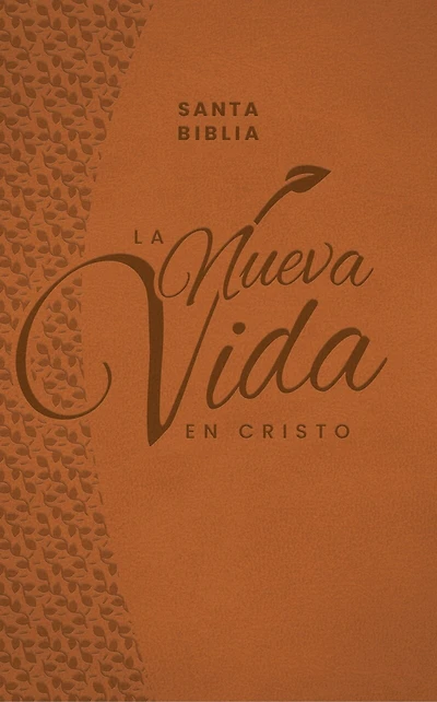 Biblia La nueva vida en Cristo (Simi piel con zipper) NVI