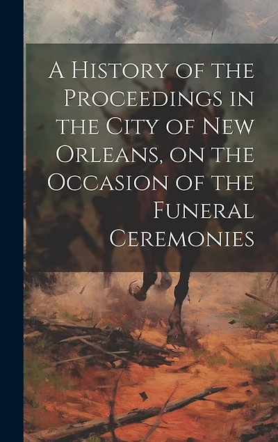 A History of the Proceedings in the City of New Orleans, on the Occasion of the Funeral Ceremonies