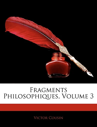 Fragments Philosophiques, Volume 3