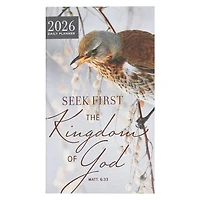 2026 Small Daily Planner Kingdom of God Matt. 6:33