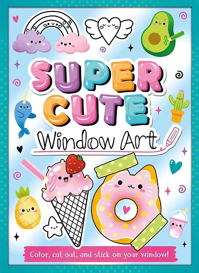 Super Cute Window Art: Color, Cut And Stick On Your Window!
