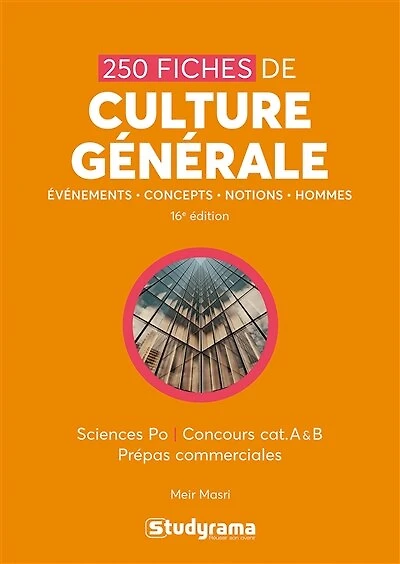 300 fiches de culture générale: événements, concepts, notions, hommes