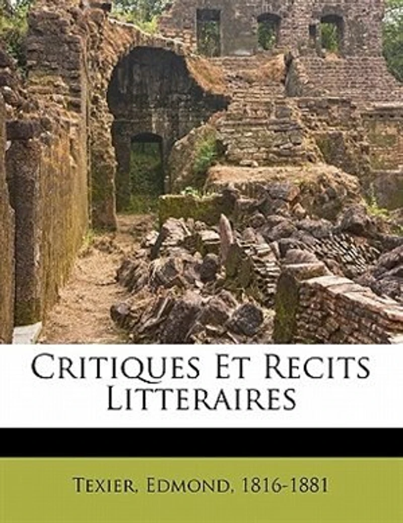 Critiques et récits littéraires