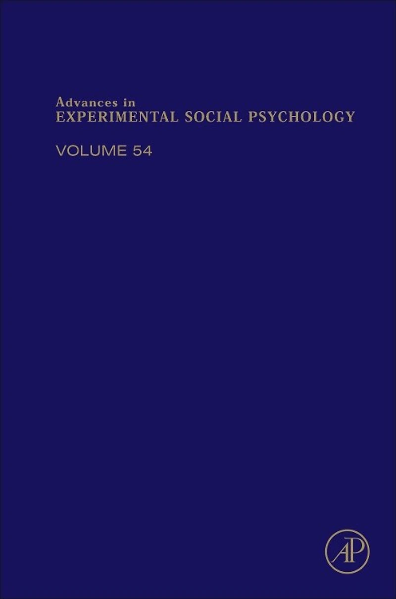 Advances Experimental Social Psychology