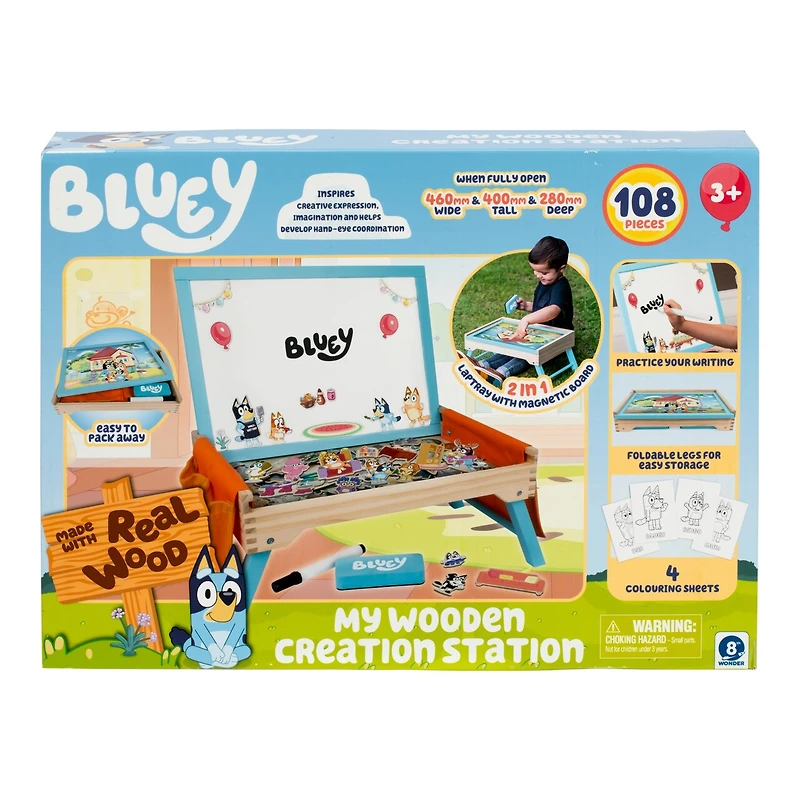 8Th Wonder Bluey Wooden Creation Station