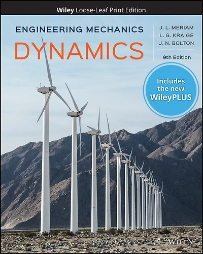 Engineering Mechanics: Dynamics, 9e WileyPLUS Card with Loose-leaf Set Single Term