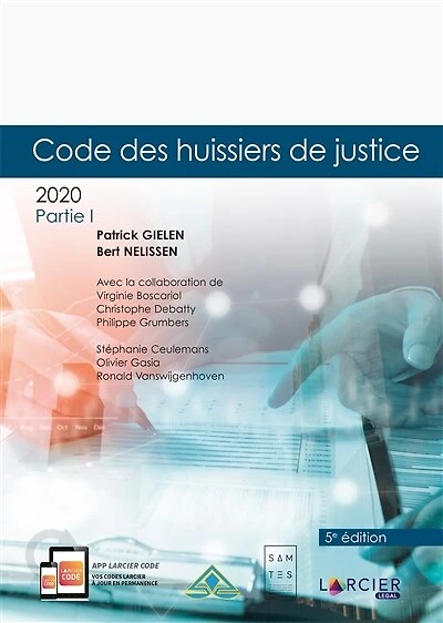 Code des huissiers de justice: 2020